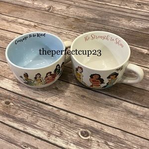 Disney Princess Set of 2 Mugs